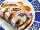 Apple Cranberry Stuffed Pork Roast