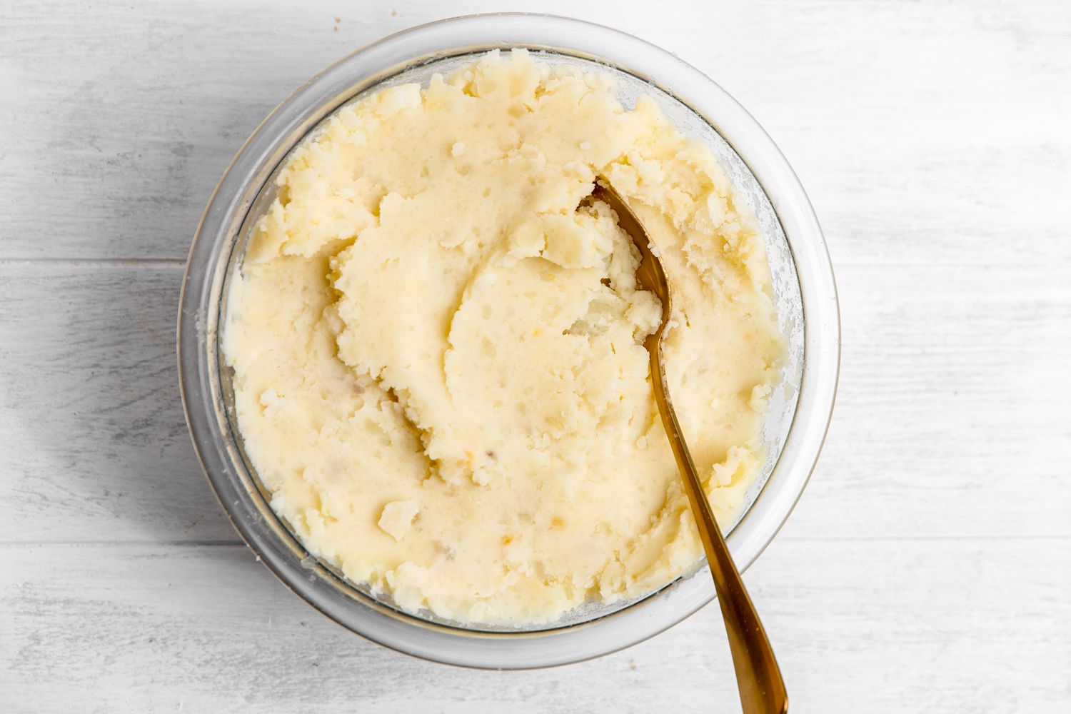 Vegan Mashed Potatoes in a Bowl