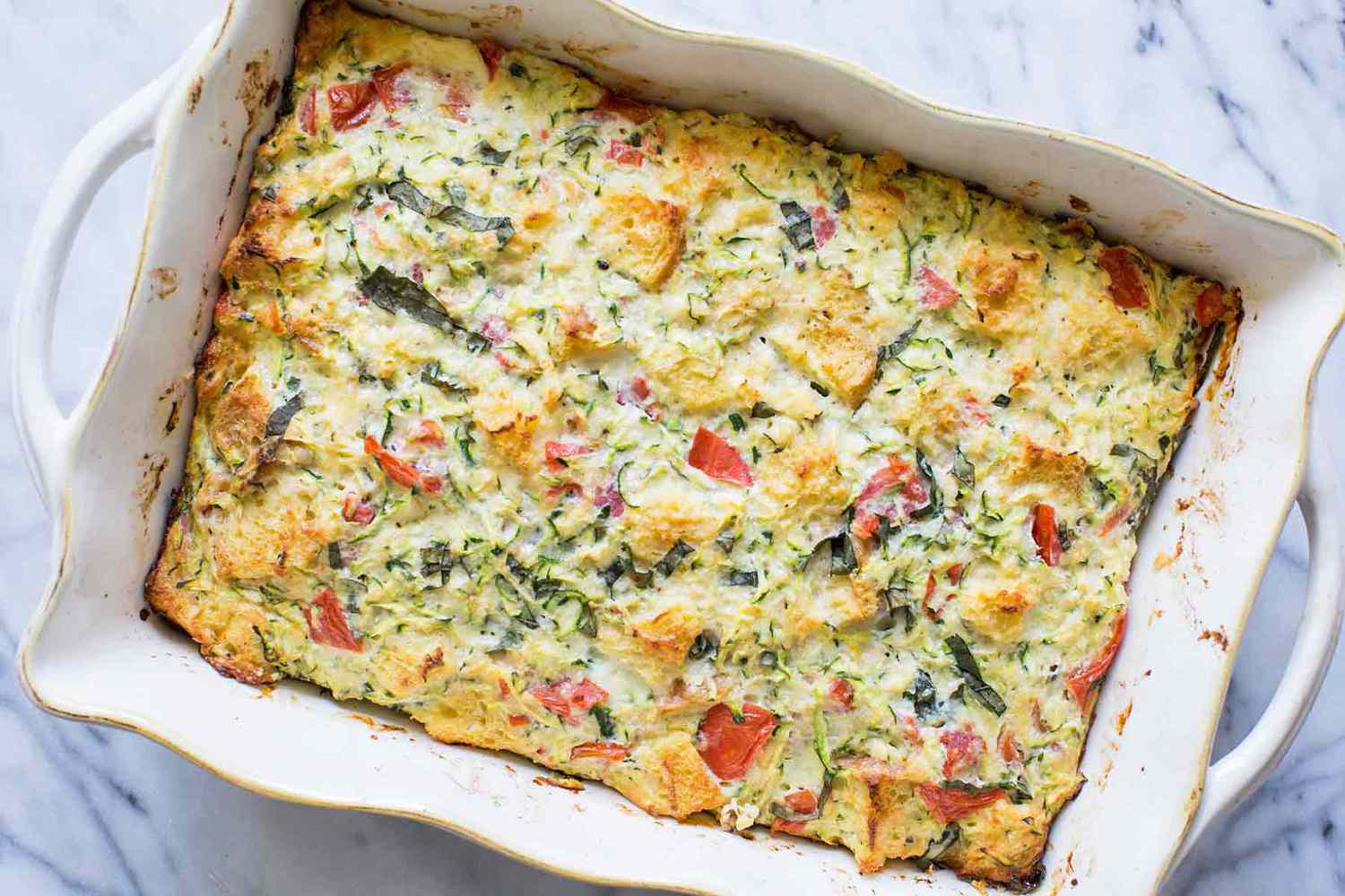 Casserole de Petit Déjeuner aux Courgettes