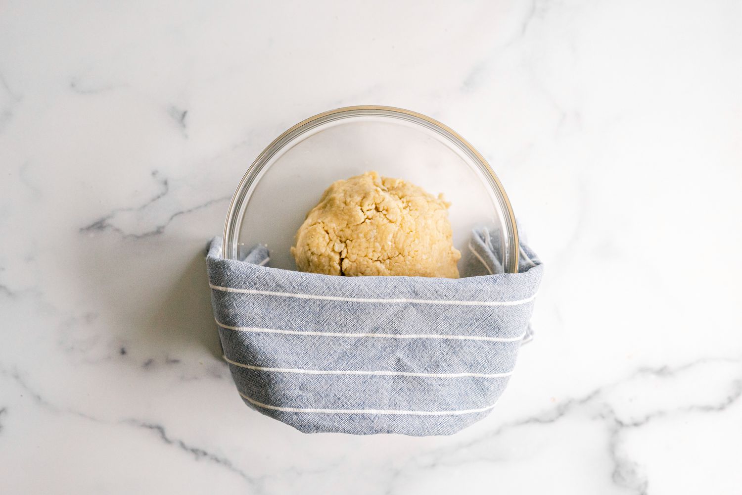 Potato Knishes Dough Resting in a Bowl