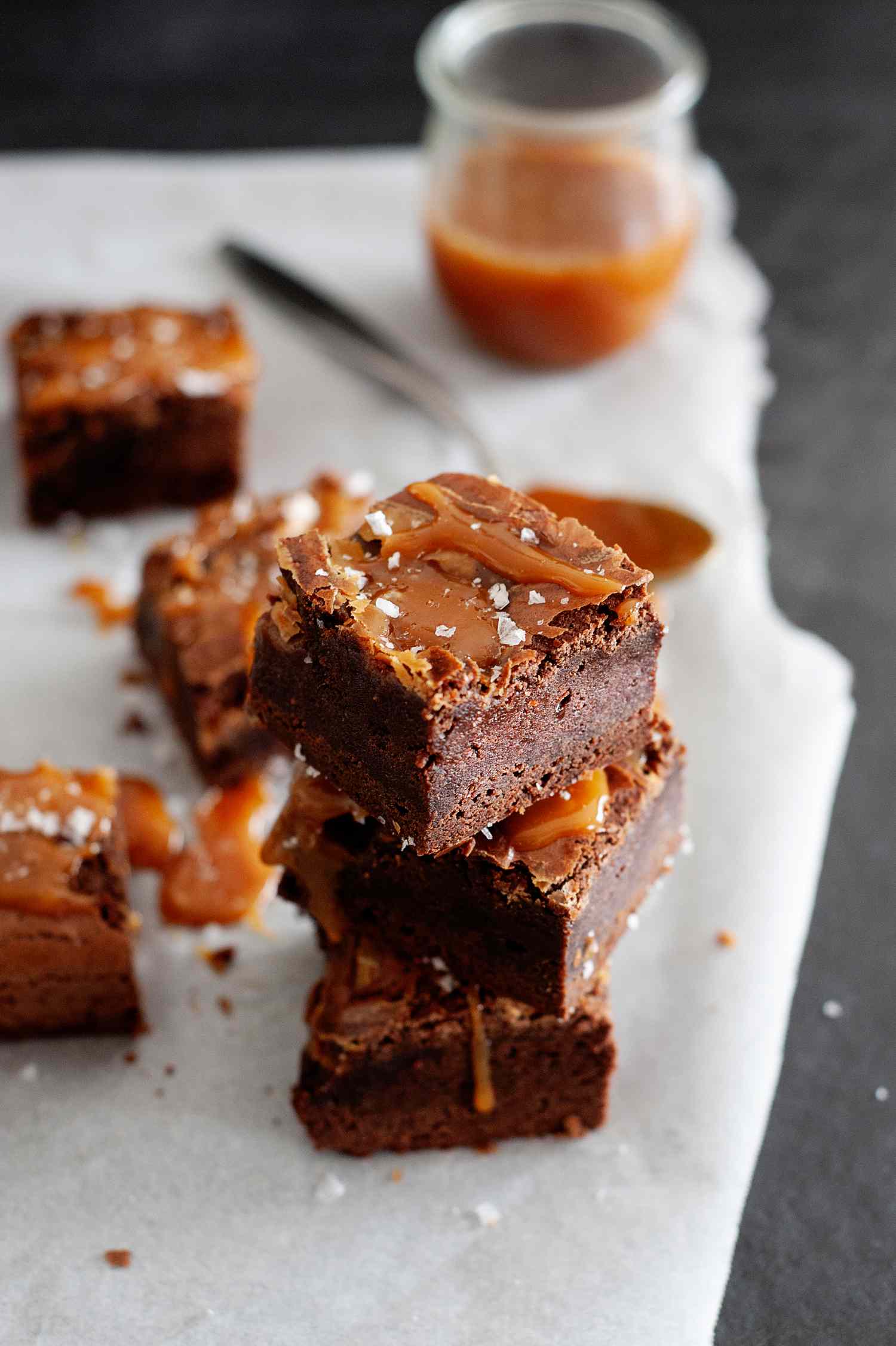 The Best Salted Caramel Brownies