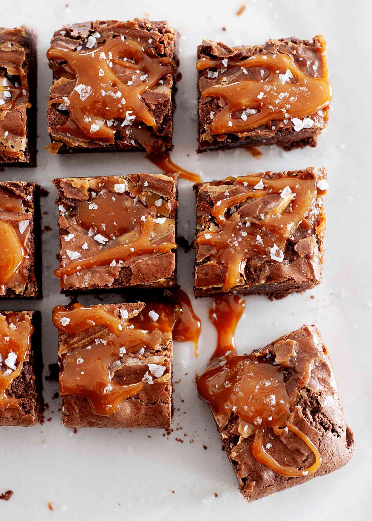 Brownies au caramel