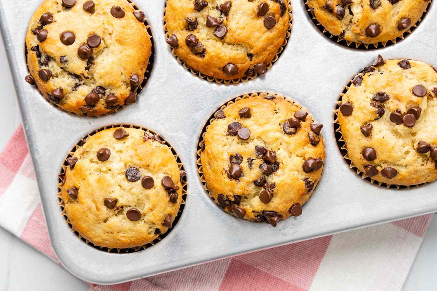 Muffins à la Banane et aux Pépites de Chocolat