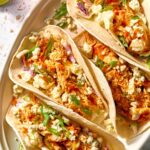 Tacos de poulet buffalo rapides et faciles