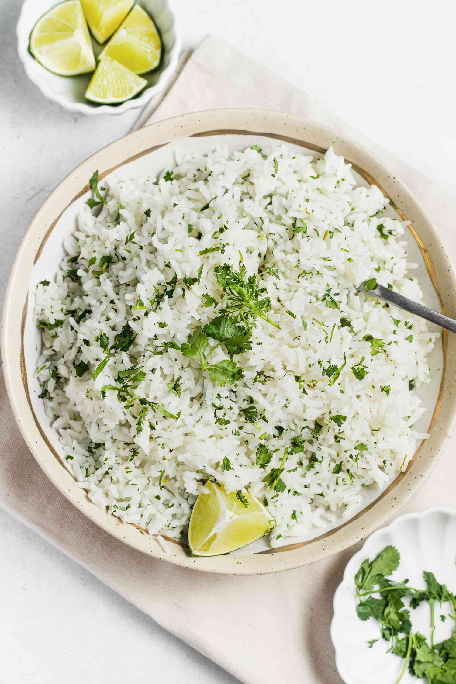 Riz au lait de coco et citron vert