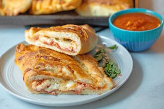 Calzones au pepperoni