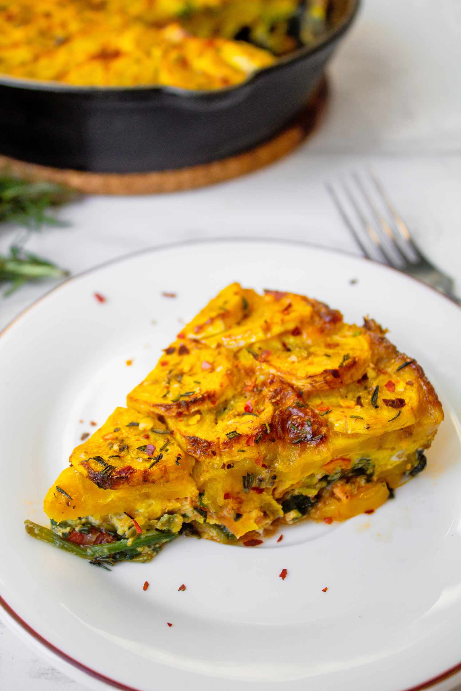 Frittata de Banane Plantain