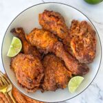 Poulet frit à la friteuse à air façon Pollo Campero