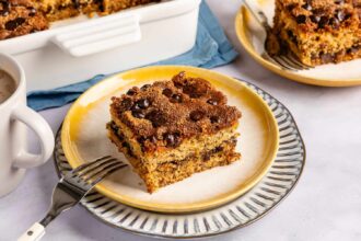 Je fais ce gâteau au café facile depuis mes années de fac.