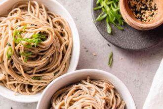 Nouilles Soba au Sésame