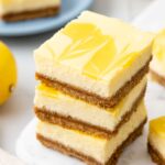 Barres de Cheesecake au Citron