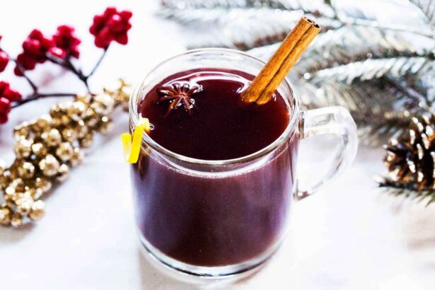 Vin chaud au miel